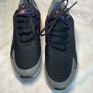 Nike Air Black, Gray and Pink Sneakers